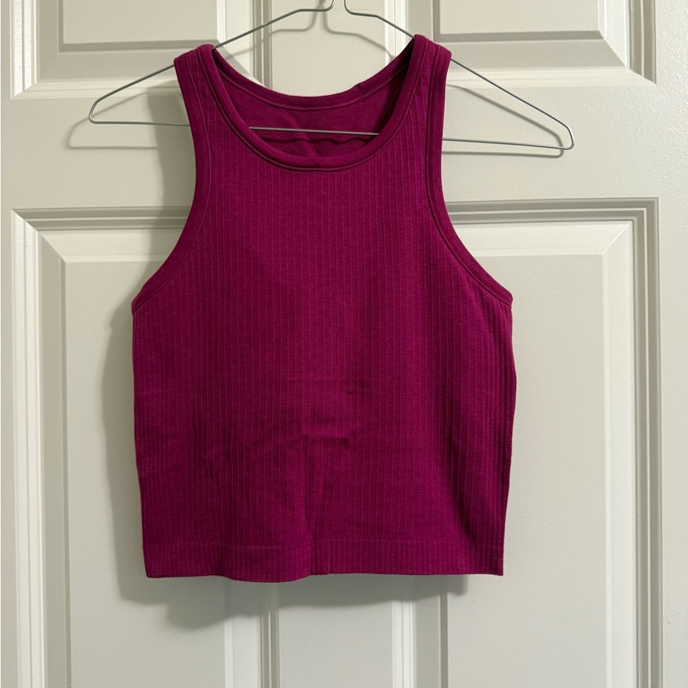 Lululemon Athletica Ebb to Street Cropped Tank